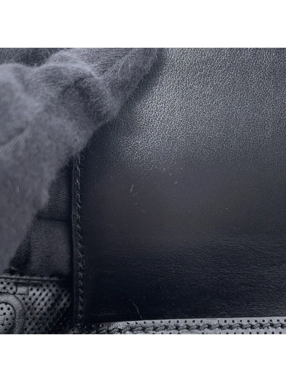 Gucci Belt Bag GG Embossed Bag Leather Black